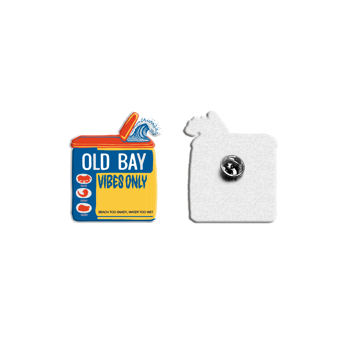 Old Bay Enamel Pin