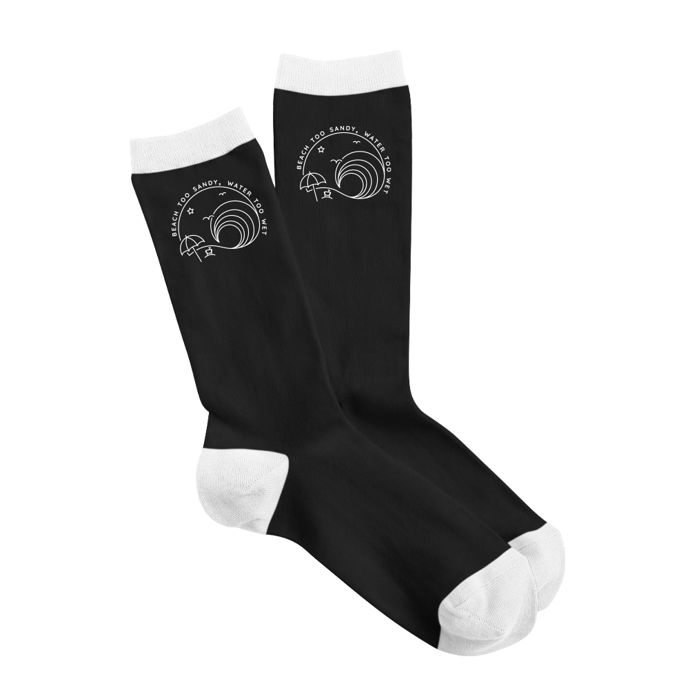 Logo Socks (Black/White)